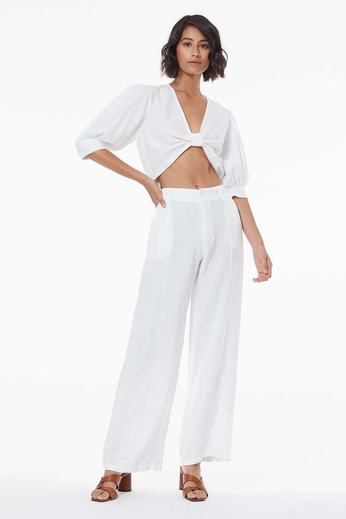 Miranda Top // Bone ~ NO RETURNS