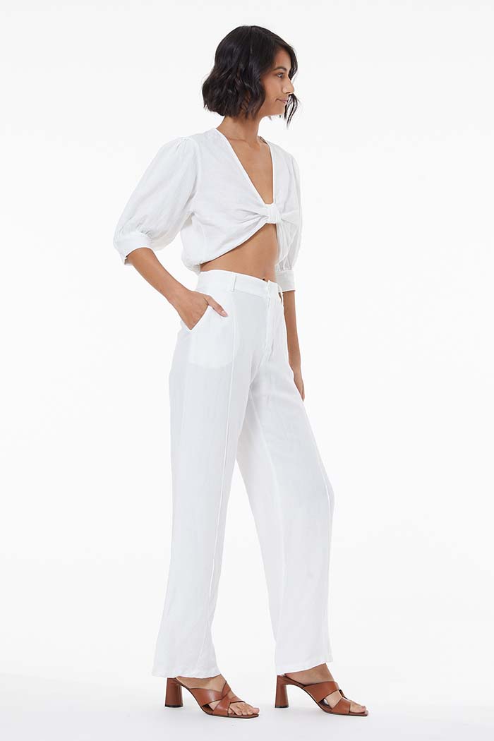 Miranda Top // Bone ~ NO RETURNS