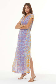 Shilo Chiffon Dress // Kumquat Boa