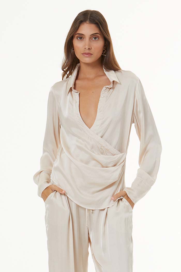 Evenlyn Top // Sea Salt
