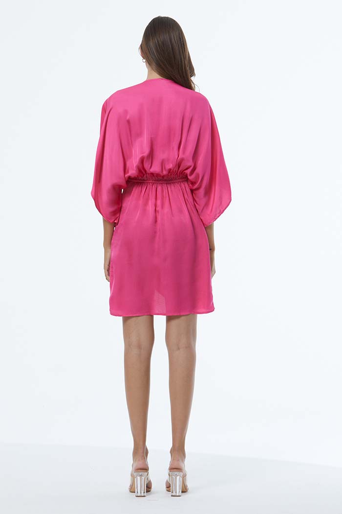Siren Mini Dress // Cabaret Hammered Satin ~ NO RETURNS