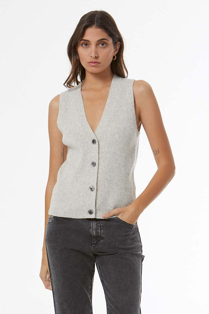 トップス [Cristaseya] KNIT VEST WITH LEATHER 24_02_09_YFB_FALL_0537_1200x63
