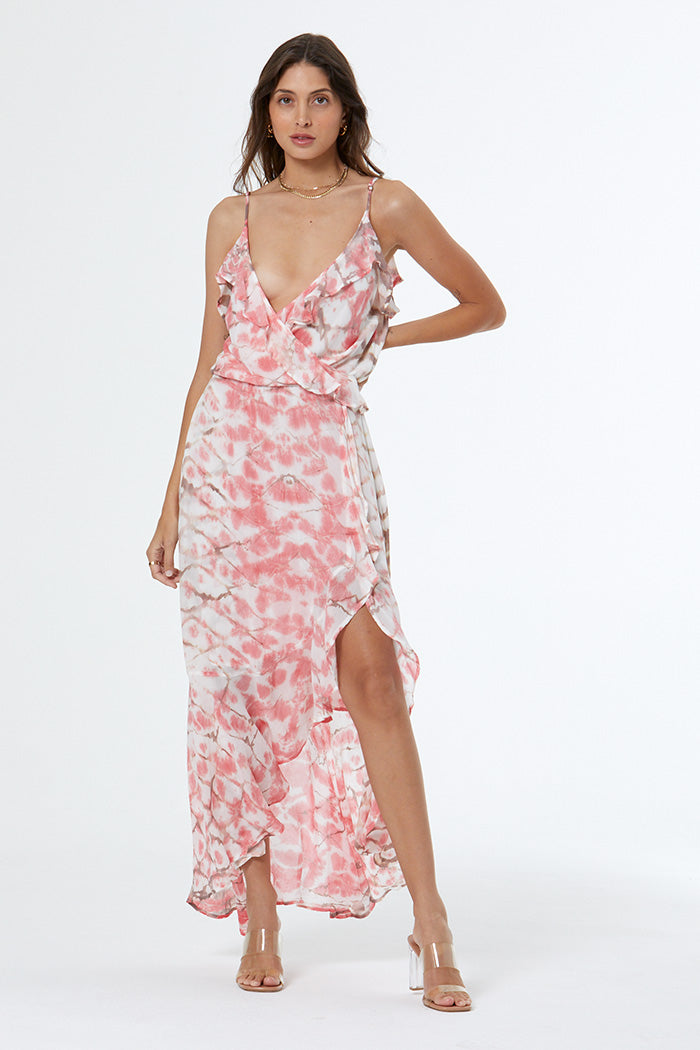 Katelyn Dress // Coral Crush Boa Wash