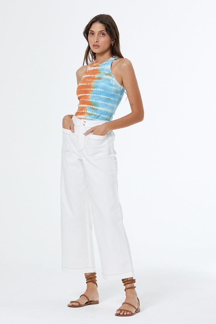 Marlie Crop Pant // Bone