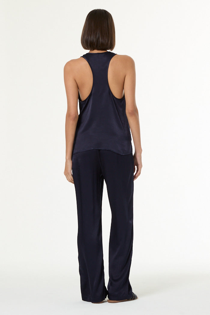 Silky Track Pant // French Navy