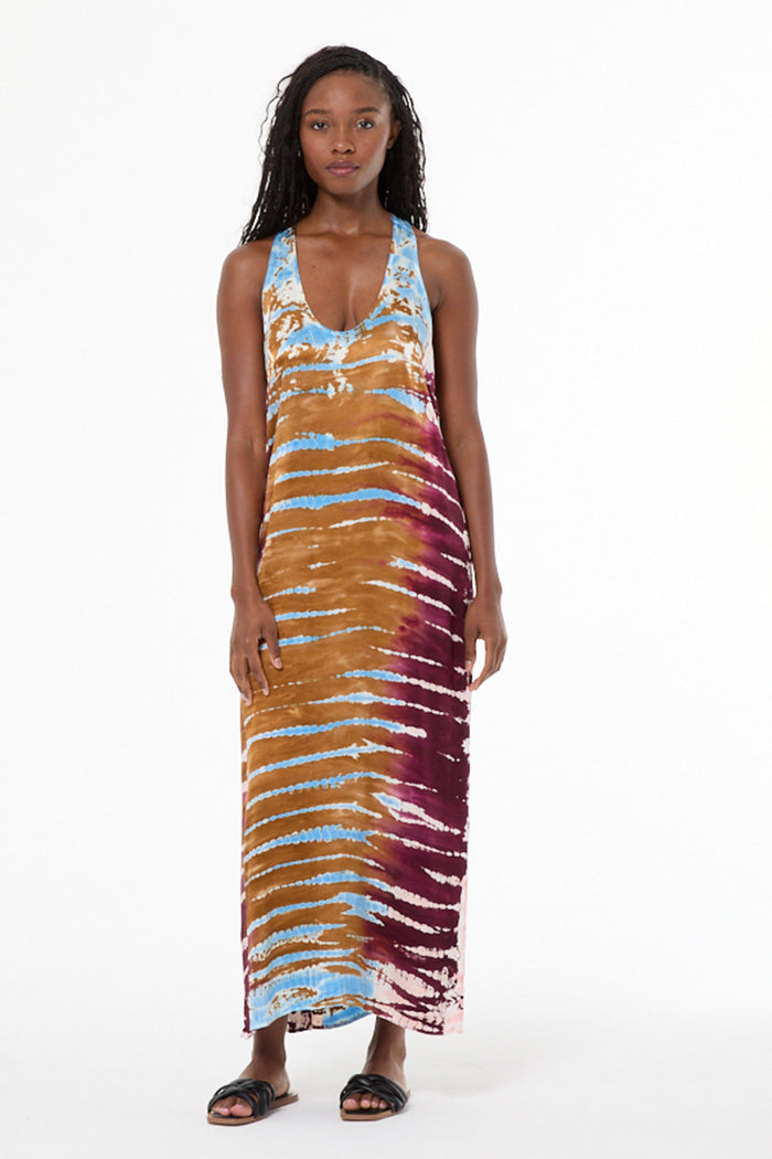 Copal Tank Dress // Pacific Reef Wash