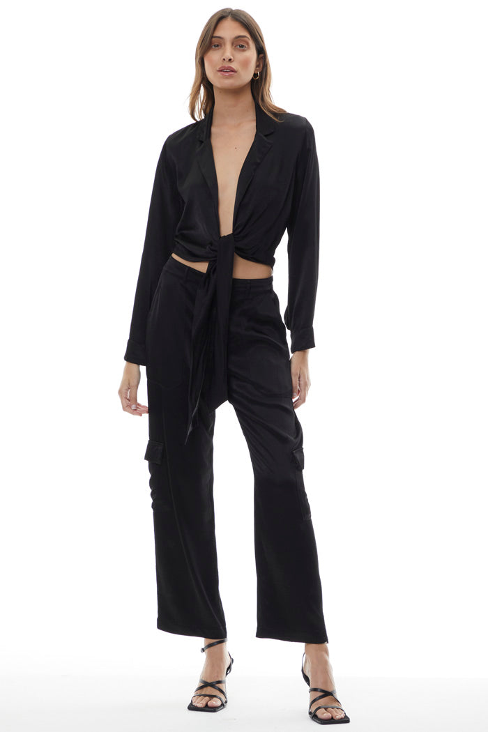 Monique Top // Black ~ NO RETURNS