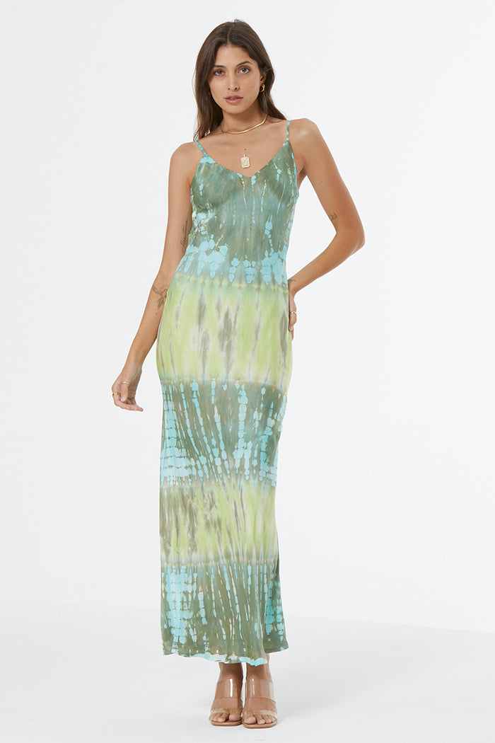 Tori Maxi Slip Dress // Aquatica Gaia Wash