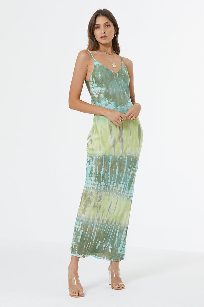 Tori Maxi Slip Dress // Aquatica Gaia Wash