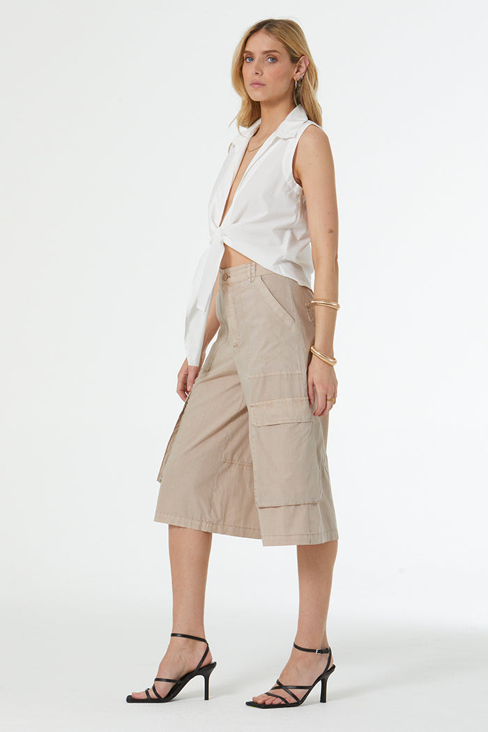 Kenzie Tie Top // Bone