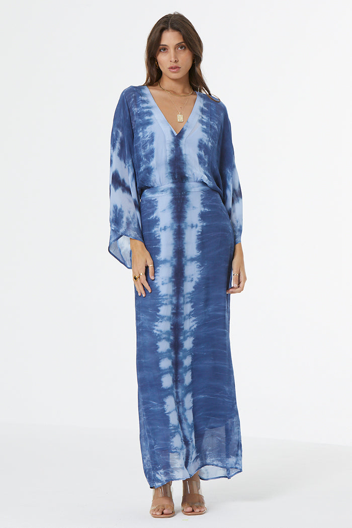 Olina Dress // Aviator blue Pillar Wash