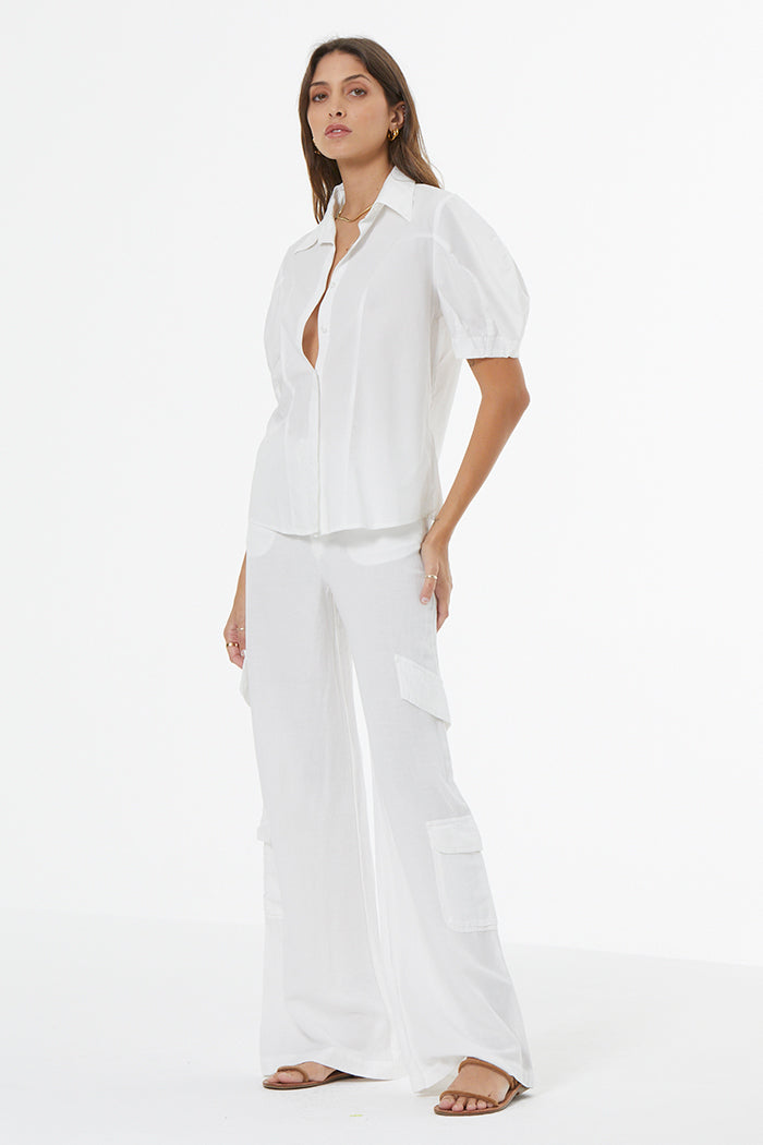 Omar Cargo Pant // Bone