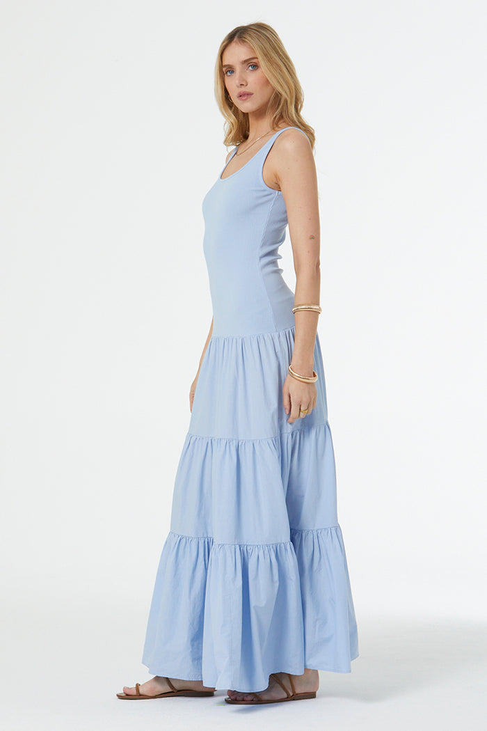Gabbie Maxi Dress // Cornflower