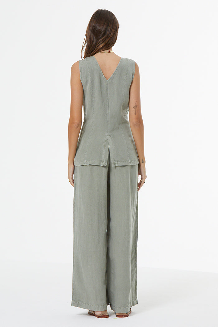 Hope Trouser // Seagrass Pigment
