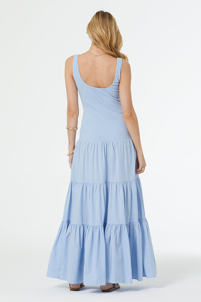 Gabbie Maxi Dress // Cornflower