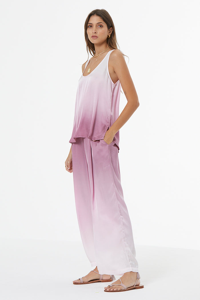 Nari Tank // Cosmetic Pink Ombre Wash