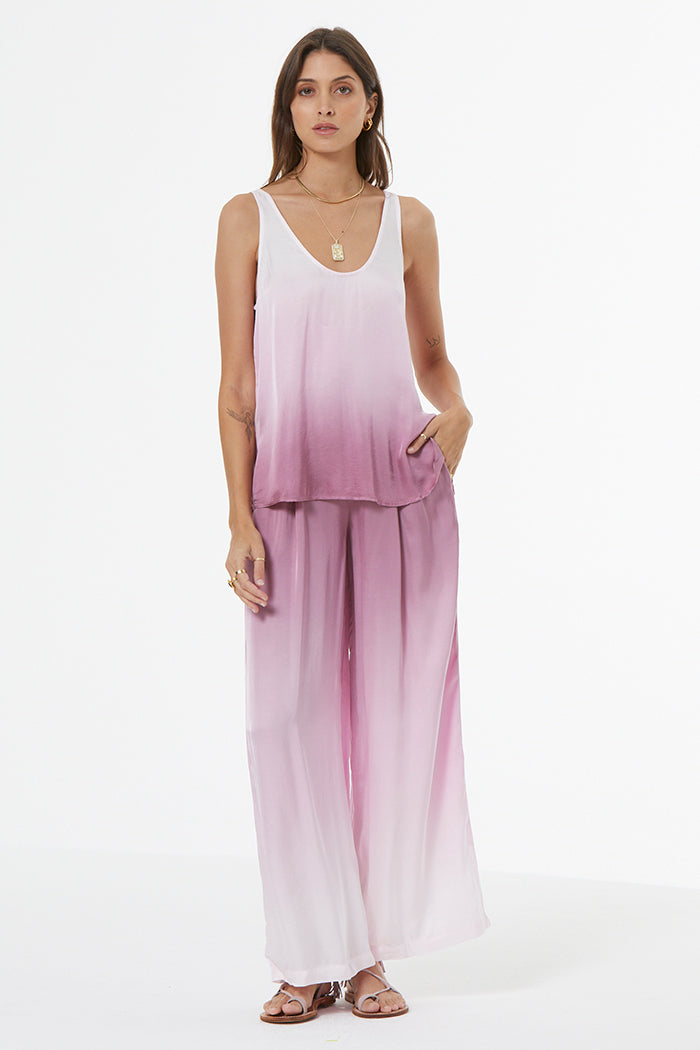 Yana Pant // Cosmetic Pink Ombre Wash