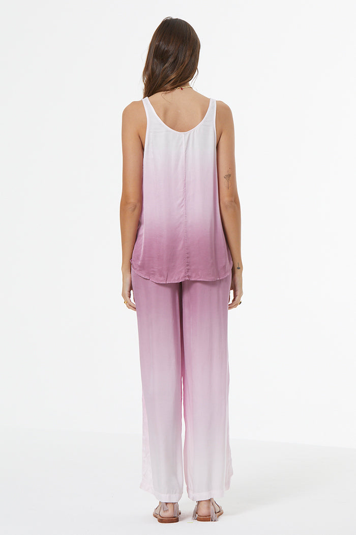 Nari Tank // Cosmetic Pink Ombre Wash