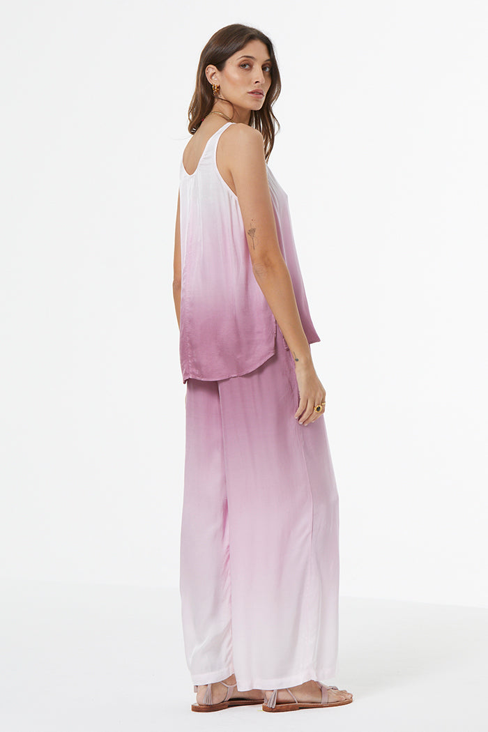 Nari Tank // Cosmetic Pink Ombre Wash