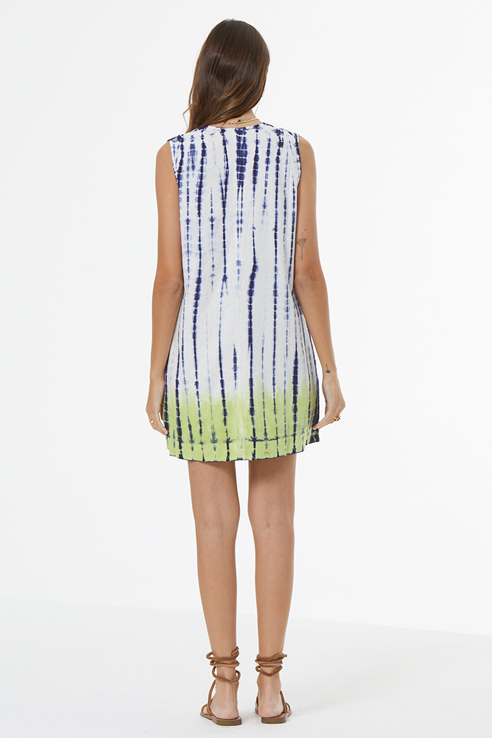 Hoku Dress // Dusk Navy Bamboo Dip Wash