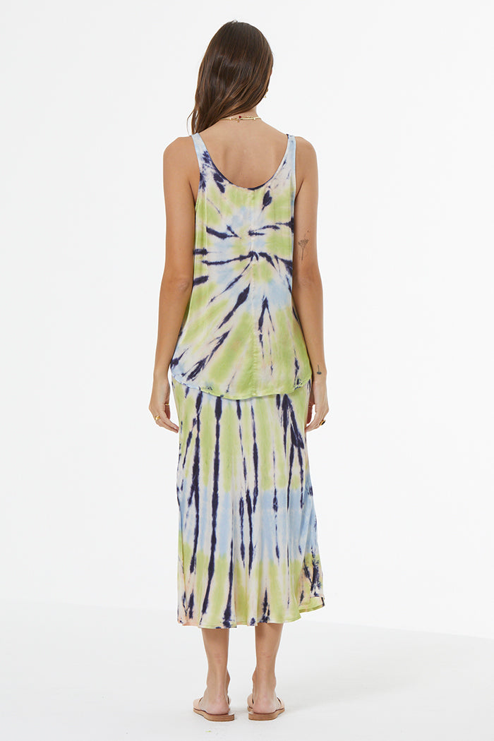 Nari Tank // Cornflower Octopi Wash