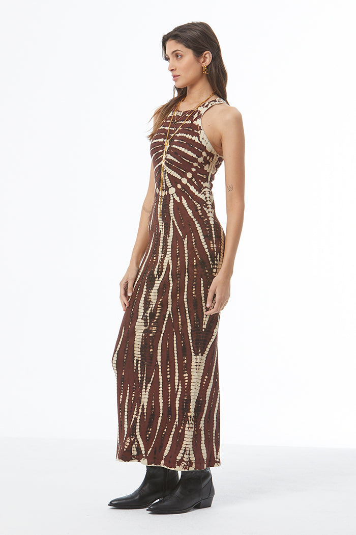 Iggy Maxi Dress // Sepia Nexus Wash