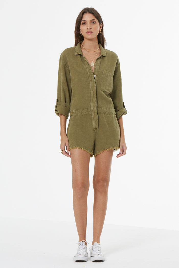 Rea Romper // Sea Cucumber Pigment