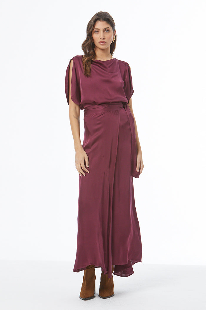 Rumi Top // Cherry Lacquer