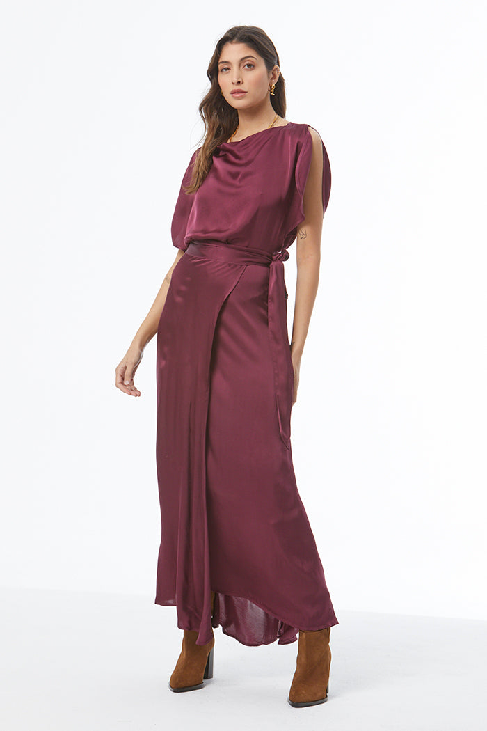 Rumi Top // Cherry Lacquer