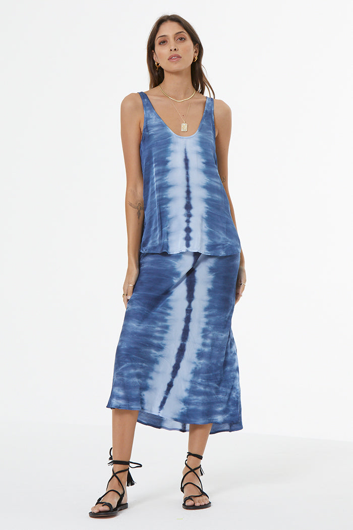 Felicity Skirt // Aviator Blue Pillar Wash