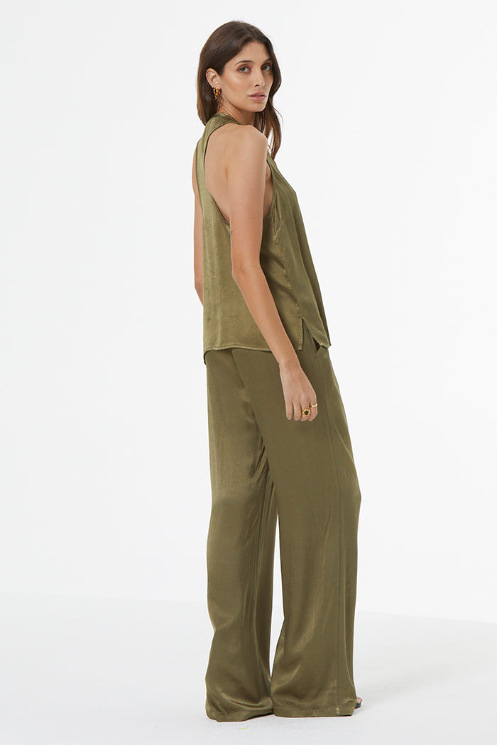 Silky Track Pant // Sea Cucumber