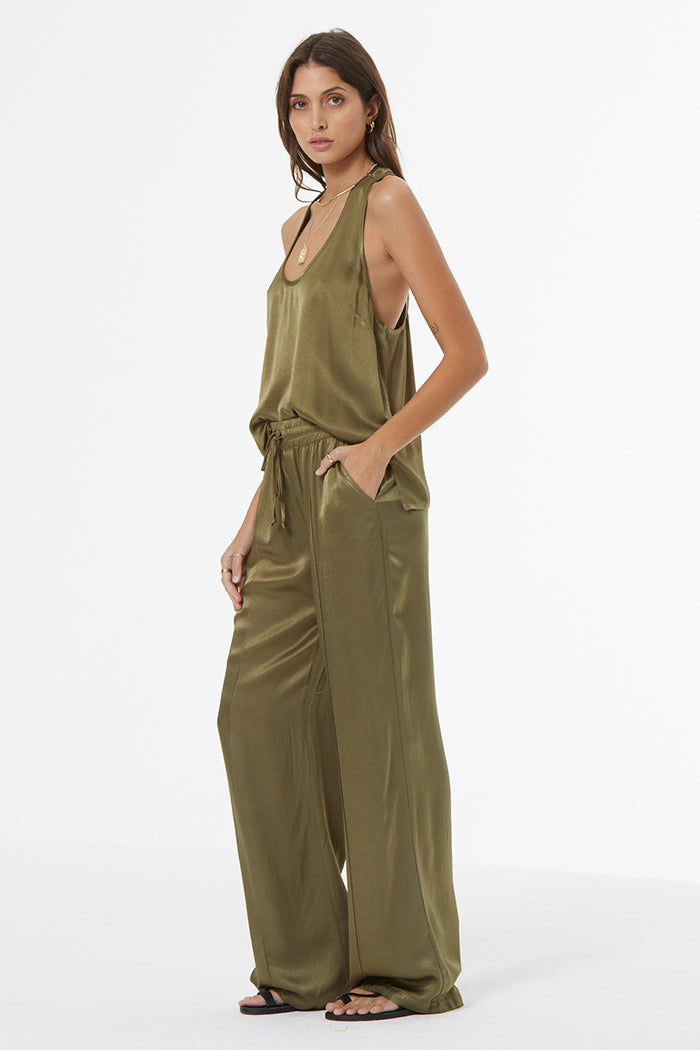 Silky Track Pant // Sea Cucumber