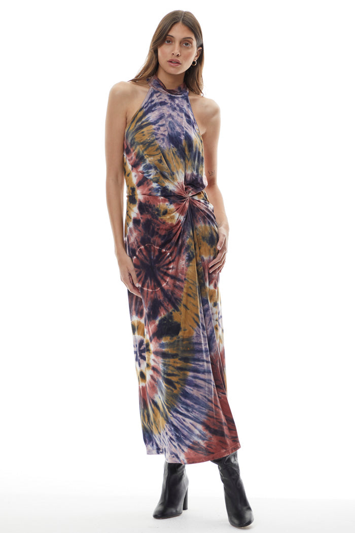 Vivi Midi Dress // Midnight Venus