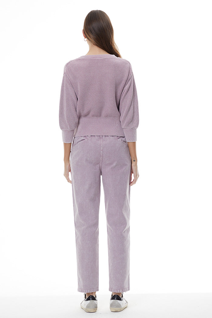 Marcelyn Sweater // Elderberry Mineral