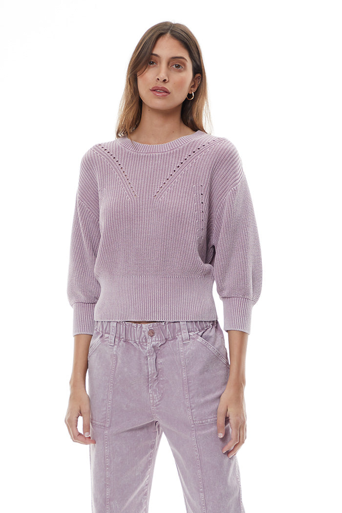 Marcelyn Sweater // Elderberry Mineral