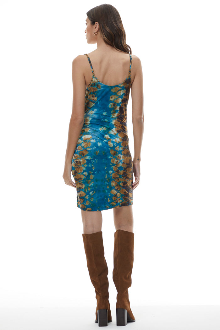 Kendra Dress // Verdigris Boa