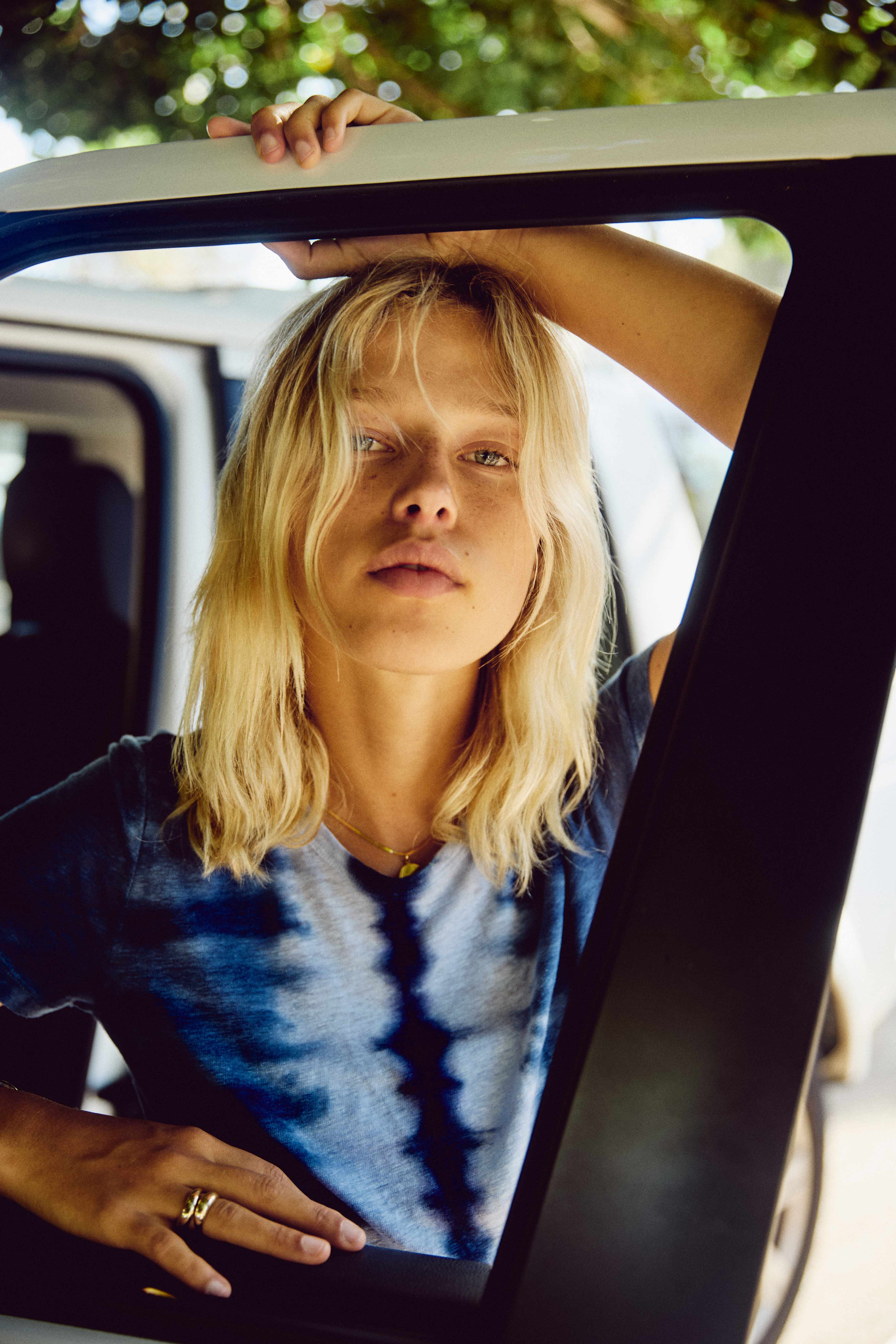 Boy Tee // Aviator Blue Pillar Wash