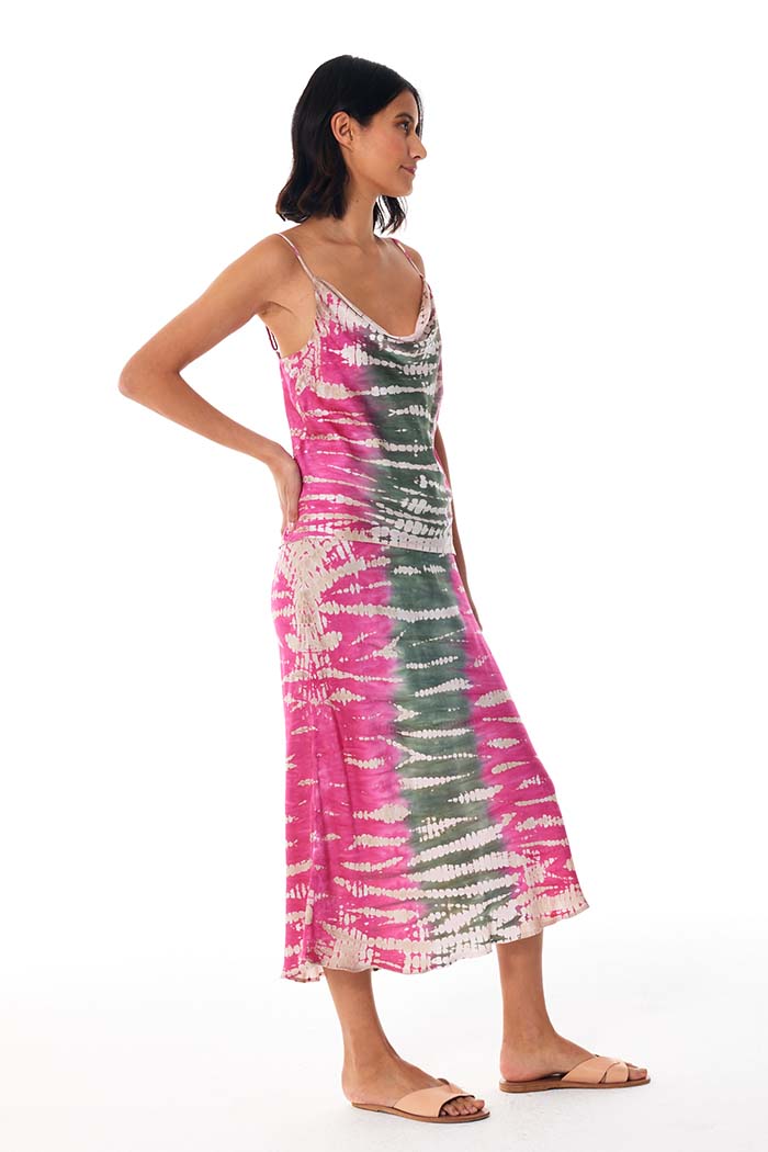 Felicity Skirt // Pink Flash Reef Wash