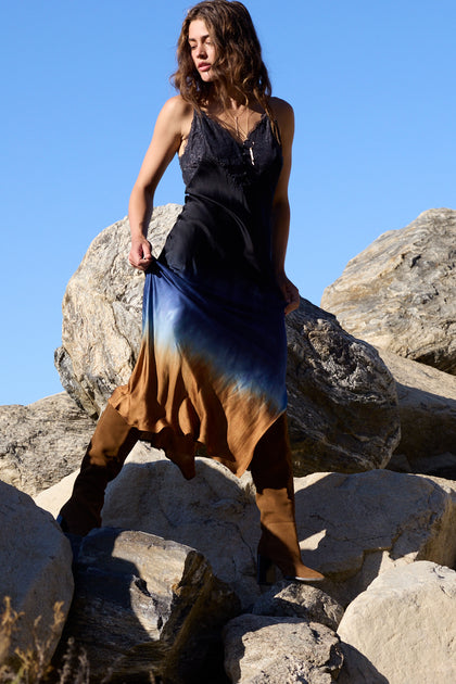 Lacci Slip Dress // Wholegrain Brushed Ombre