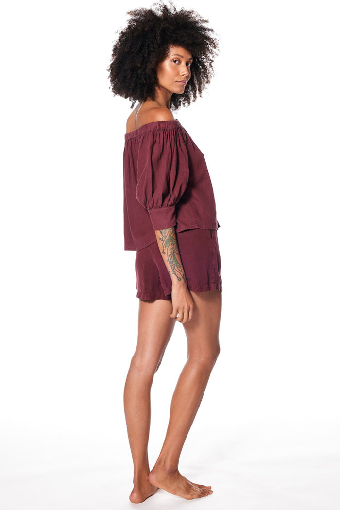 Carolina Top // Date Pigment