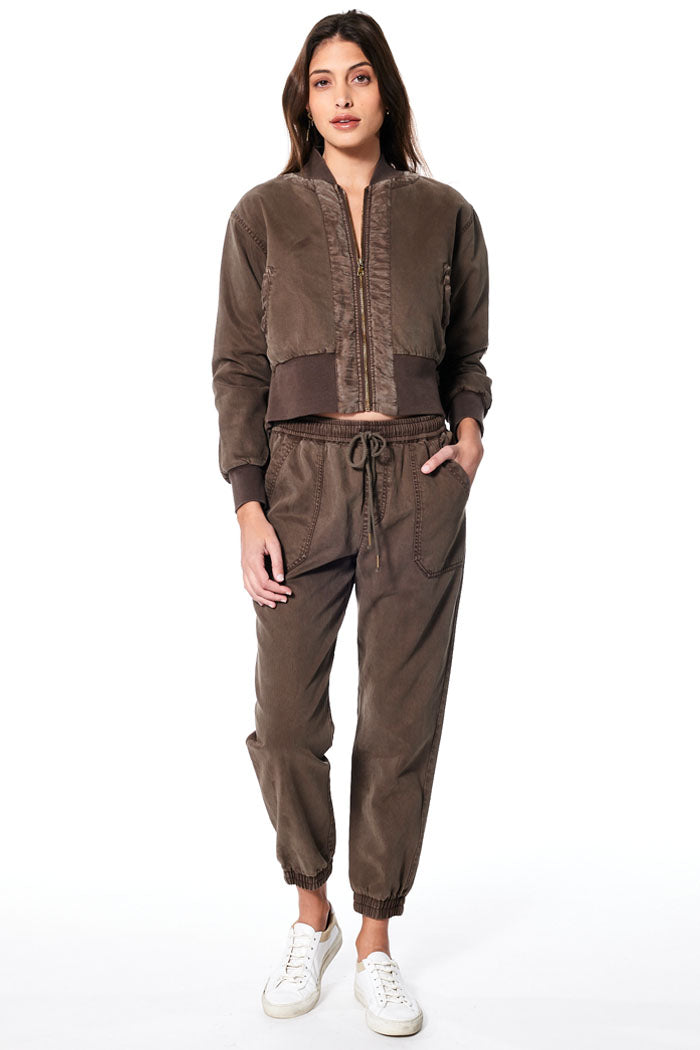 Colton Bomber // Fir Green Pigment