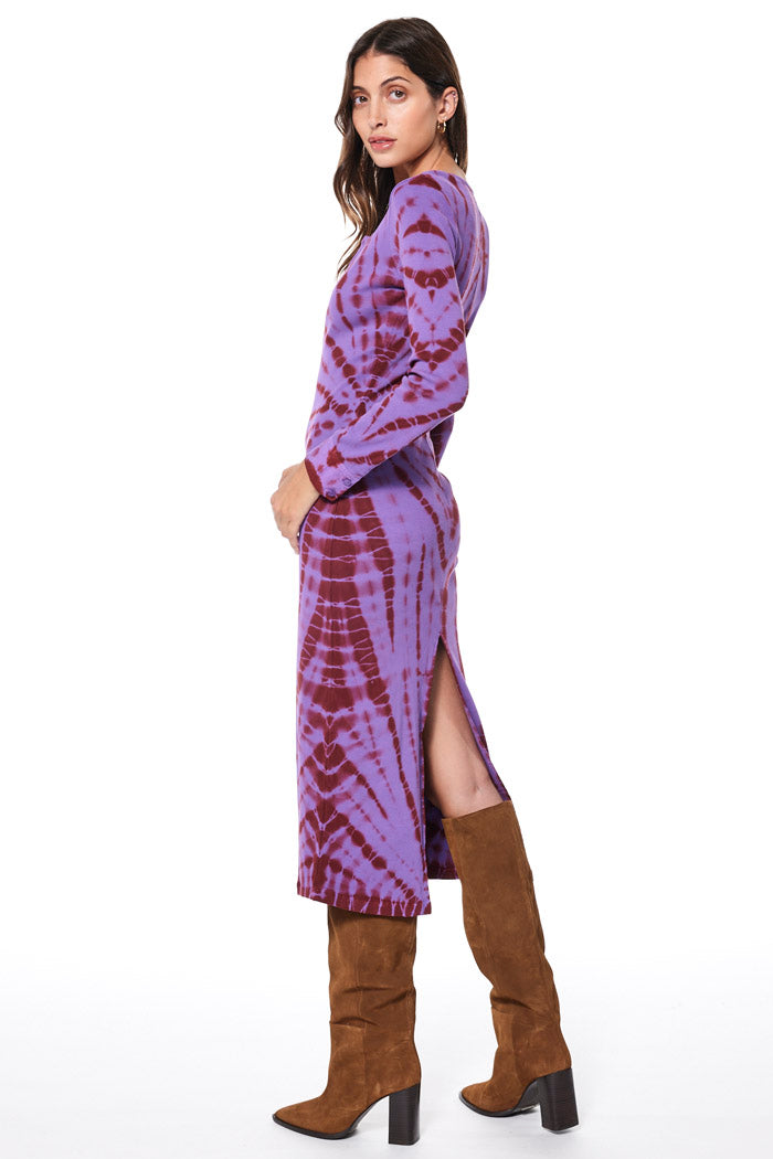 Leo Dress // Purple Sapphire Tigers Eye Wash