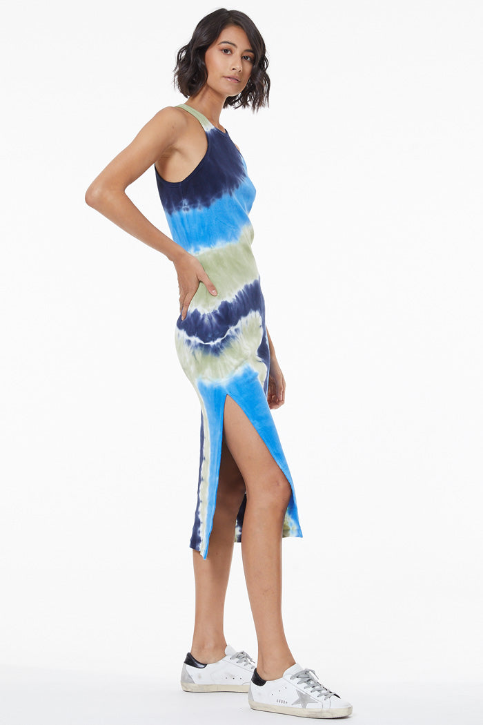 Iggy Rib Midi Dress // Skyline Astroid Wash