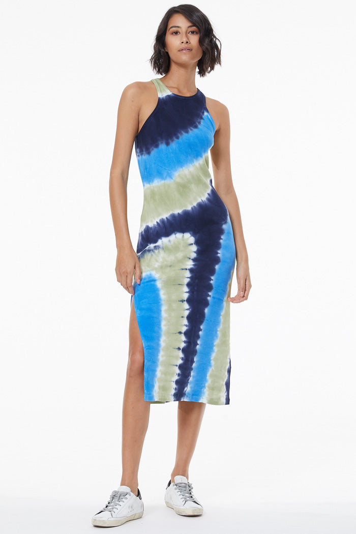 Iggy Rib Midi Dress // Skyline Astroid Wash