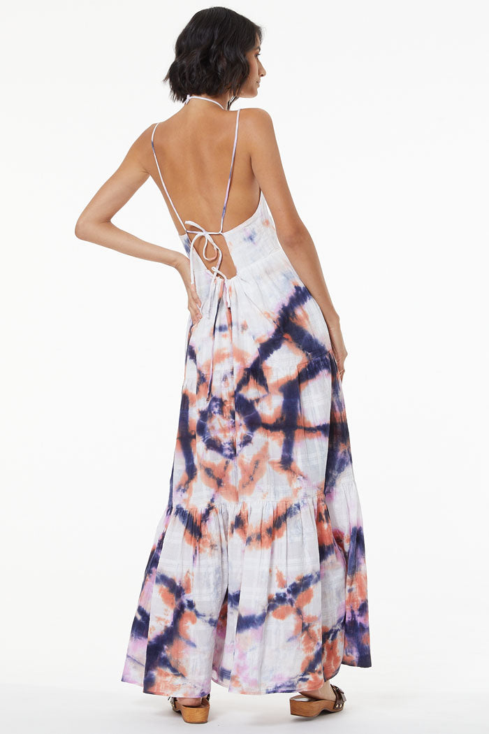 Haisely Sun Dress // Violet Kaleidoscope Wash