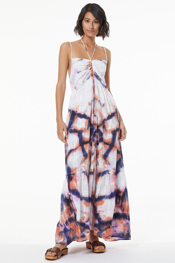 Haisely Sun Dress // Violet Kaleidoscope Wash