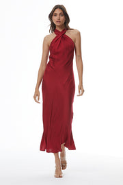 Manhattan Midi Dress // Red Velvet