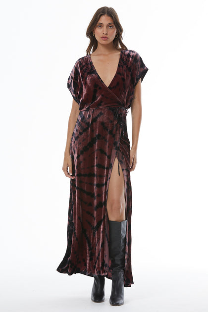 Salina Maxi Dress // Jam Tiger Eye ~ NO RETURNS – Young Fabulous & Broke