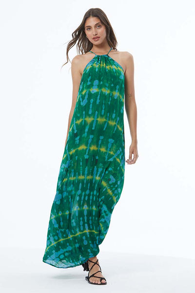Elie Trapeze Dress // Island Green Cuba