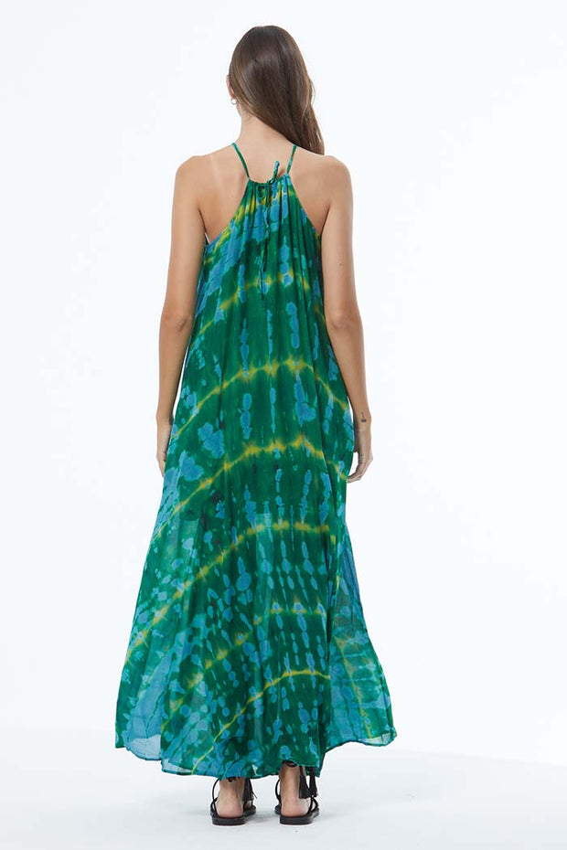 Elie Trapeze Dress // Island Green Cuba